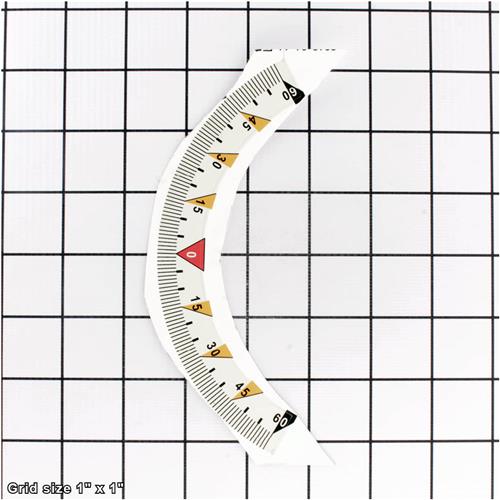 MITER GAUGE SCALE