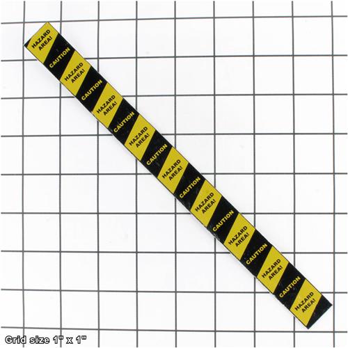 HAZARD AREA-CAUTION LABEL