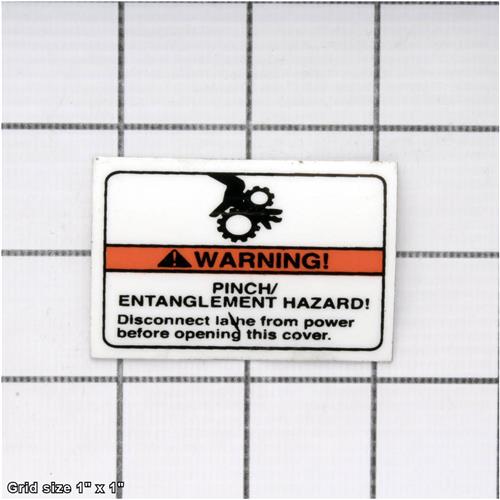 OUTBOARD ENTANGLE WARNING LABEL