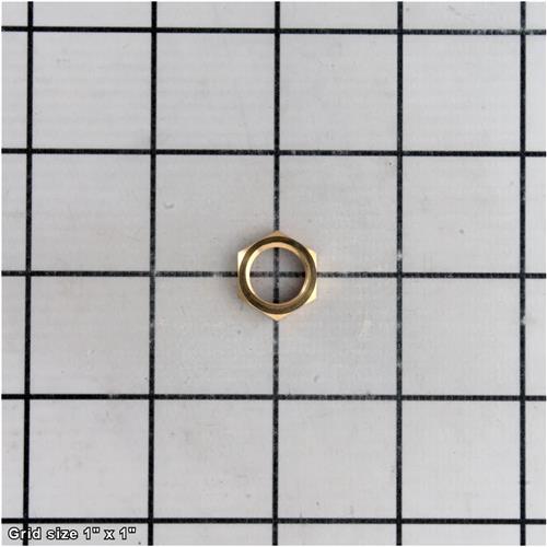 HEX NUT M12-1.25 THIN BRASS