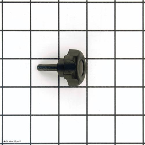 KNOB W/SHAFT 6 X 22, D32, 6-LOBE