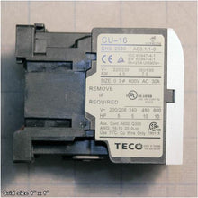 Load image into Gallery viewer, CONTACTOR TECO CU-16 3A1B