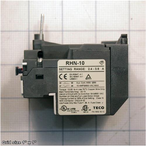 OL RELAY TECO RHN-10 2.4-4A V2.06.07