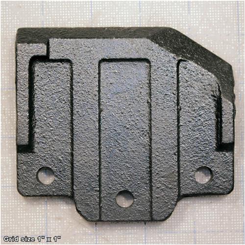 VISE JAW BRACKET-REAR V2.01.08