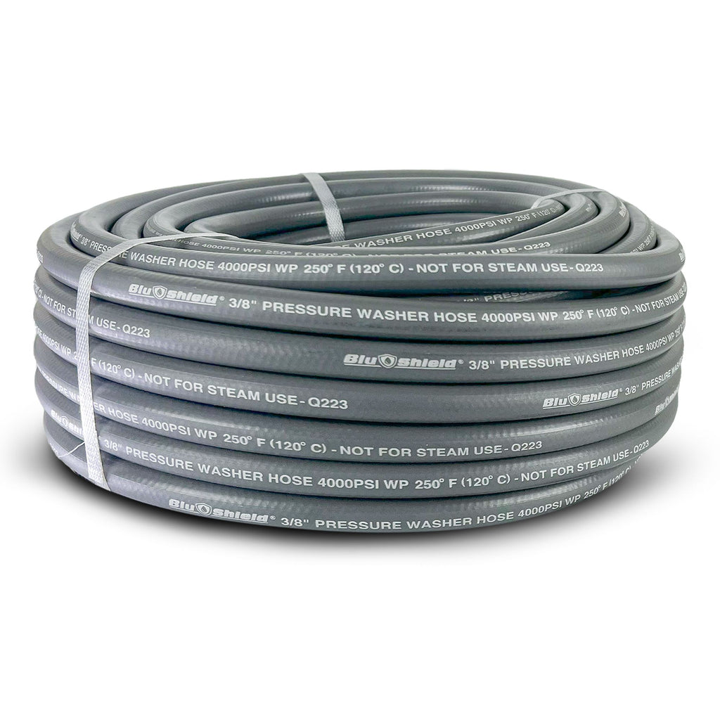 BluShield Single Wire 4K PSI 3/8 X 100' Hose - Quality Performance