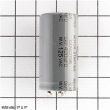 Load image into Gallery viewer, S CAPACITOR 400M 125V 1-7/8 X 3-1/2