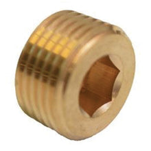 Load image into Gallery viewer, RapidAir 50134 NPT BRASS ALLEN HEAD PLUG - 1/4"
