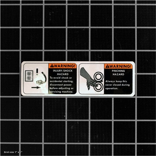 DISCONNECT/PINCH LABEL