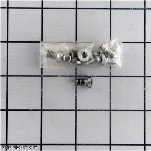FLAT HD CAP SCR M6-1 X 8, 8-PC SET