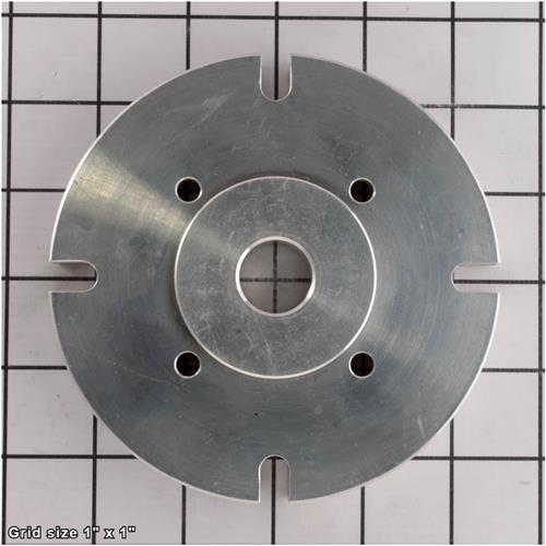 CHUCK BASE PLATE, ALUMINUM