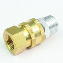 Load image into Gallery viewer, 3/8" Quick Disconnect Male Plug X 3/8" Female Pipe Thread Pressure Washer Adapter