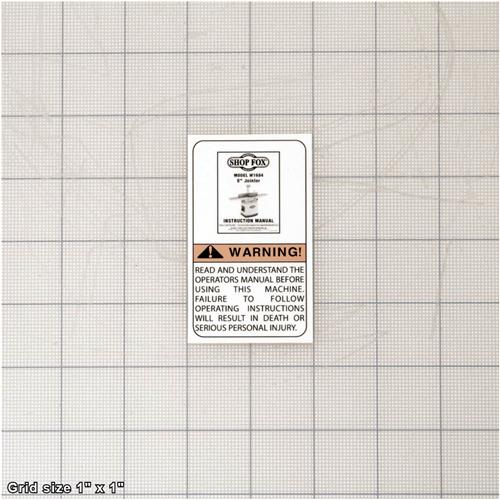 READ MANUAL LABEL