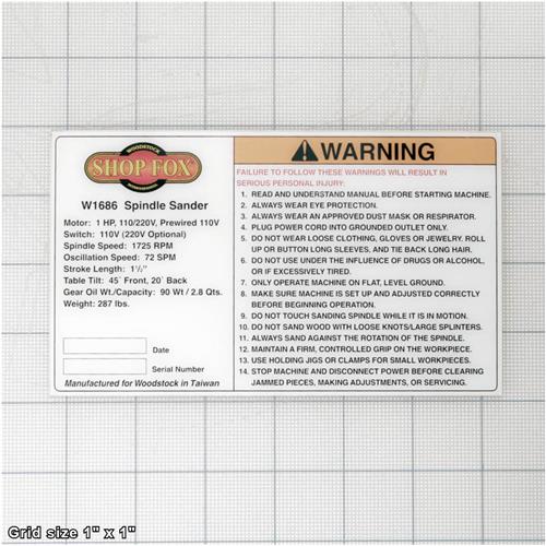 MACHINE ID LABEL V1