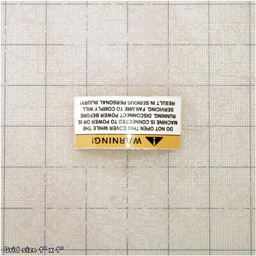 KEEP CLOSED LABEL