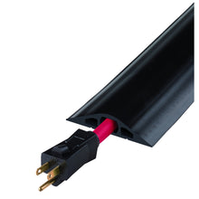 Load image into Gallery viewer, 10ft., 3-Channel Rubber Duct Office Cable Protector — image 2 of 2