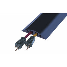 Load image into Gallery viewer, 10 ft. 2-Channel Rubber Duct Office Cable Protector — image 2 of 2