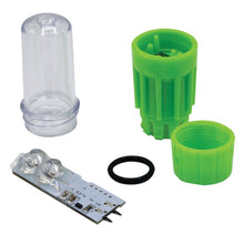 Load image into Gallery viewer, Rocket II Super Bright LED Light for 1156 Socket Style Warning Whips, Flashing Amber — image 4 of 5