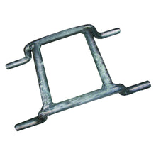 Load image into Gallery viewer, Double Round Link for Ground Protection Mats, Turn-A-Link, Galvanized — image 3 of 5