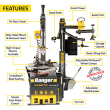 Load image into Gallery viewer, Ranger R76ATR Tilt-Back Tire Changer and LS45DS Wheel Balancer Package (5140441)