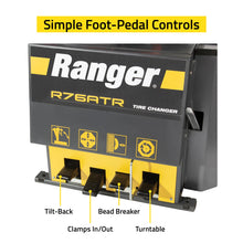 Load image into Gallery viewer, Ranger R76ATR Tilt-Back Tire Changer and DST30PX Wheel Balancer Package (5140309)