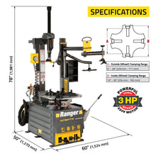 Load image into Gallery viewer, Ranger R76ATR Tilt-Back Tire Changer and LS45DS Wheel Balancer Package (5140441)
