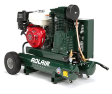 Load image into Gallery viewer, Rolair Systems Electric Start - 90 PSI @ 20.1 CFM 270cc Honda GX270 Engine 9 gal. Gas-Powered Air Compressor