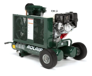 Rolair Systems Electric Start - 90 PSI @ 20.1 CFM 270cc Honda GX270 Engine 9 gal. Gas-Powered Air Compressor