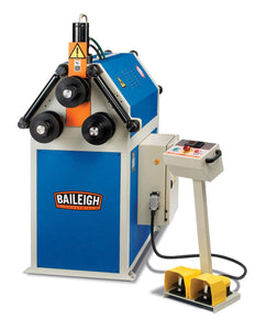 Baileigh Industrial - 220V 3Phase Roll Bender with Hydraulic Movement of the Top Roll