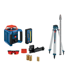 Bosch REVOLVE2000 Self-Leveling Horizontal Rotary Laser Kit