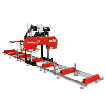 Load image into Gallery viewer, MechMaxx 26" Portable Sawmill (5x Blades Included), KOHLER CH440 429cc E-Start Gasoline Engine, 20" Board Width, 20' Track Length (13' Track Length + 6.4' Track Extension Included), SM-26