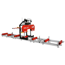 Load image into Gallery viewer, MechMaxx 26" Portable Sawmill (5x Blades Included), KOHLER CH440 429cc E-Start Gasoline Engine, 20" Board Width, 20' Track Length (13' Track Length + 6.4' Track Extension Included), SM-26