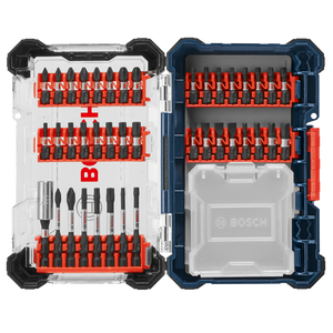 Bosch 40 pc. Driven Impact Screwdriving Custom Case Set