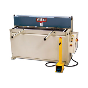 Baileigh Industrial - 220V 1Phase Hydraulic Powered Shear. 52" Length 14 Gauge Mild Steel Capacity