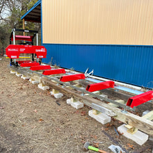 Load image into Gallery viewer, MechMaxx 32" Portable Sawmill (5 x Blades Included), KOHLER CH440 429cc E-Start Gasoline Engine, 26.5" Board Width, 20' Track Length (13' Track Length + 6.4' Track Extension Included), SM-32