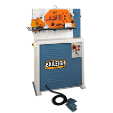 Load image into Gallery viewer, Baileigh Industrial - 220V 1Phase 44 Ton 4 Station Ironworker