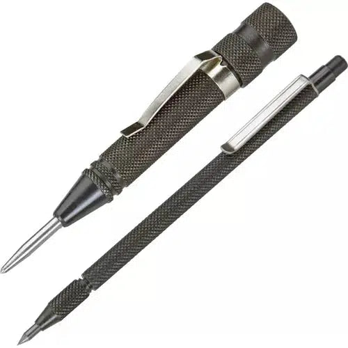 Grizzly T10014 - Auto Center Punch and Carbide Scriber Set, 2 Pc.