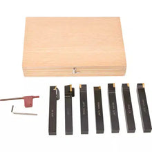 Load image into Gallery viewer, Grizzly T10295 - 7 Piece Indexable Carbide Set 5/8&quot;