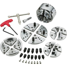 Load image into Gallery viewer, 3-3/4" Wood Lathe Chuck Set