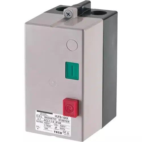 Grizzly T24105 - Magnetic Switch, 3-Phase - 440V Only, 5 HP 7.2-10A