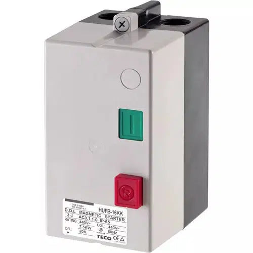 Grizzly T24202 - Magnetic Switch, 3-Phase - 440V Only, 10 HP, 15-20A