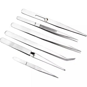 Grizzly T25295 - 6-Piece Tweezer Set