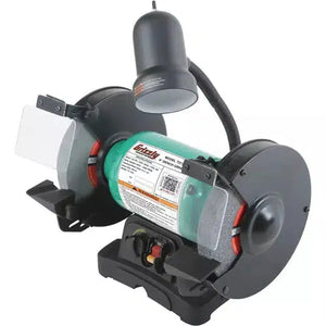 Grizzly T27305 - 8" Variable-Speed Grinder with Light