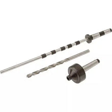 Load image into Gallery viewer, Grizzly T28073 - MT1 Pen Mandrel Kit with 5 pc Bush, 7mm Brad Point Drill Bit and Saver