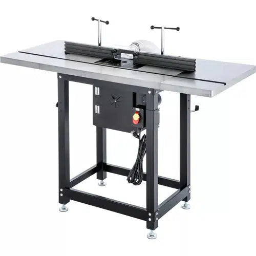 Grizzly T28781 - Router Table with Lift and Cast-Iron Wings