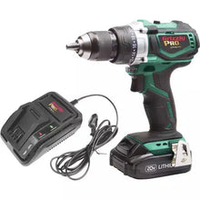 Load image into Gallery viewer, Grizzly PRO T30290X1 - 20V Hammer Drill Kit with Li-Ion Battery &amp; Charger