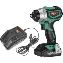 Load image into Gallery viewer, Grizzly PRO T30291X1 - 20V Impact Driver Kit with Li-Ion Battery &amp; Charger