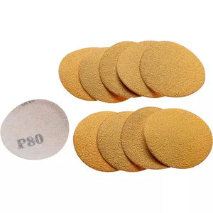 Grizzly T30389 - 2" A/O Sanding Discs, 80 Grit H&L, 10 pk.