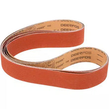 Load image into Gallery viewer, Grizzly T31806 - 3&quot; x 79&quot; Ceramic Sanding Belt 100 grit, 5 Pk.