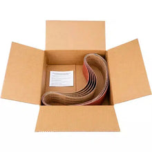 Load image into Gallery viewer, Grizzly T31809 - 4&quot; x 48&quot; Ceramic Sanding Belt 40 grit, 5 Pk.