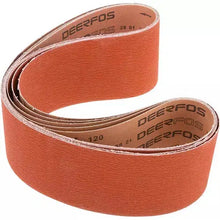 Load image into Gallery viewer, Grizzly T31813 - 4&quot; x 48&quot; Ceramic Sanding Belt 120 grit, 5 Pk.